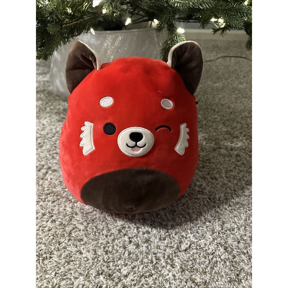 Kellytoy Squishmallow 12" Cici the Red‎ Panda Plush Doll Animal Collection Toy